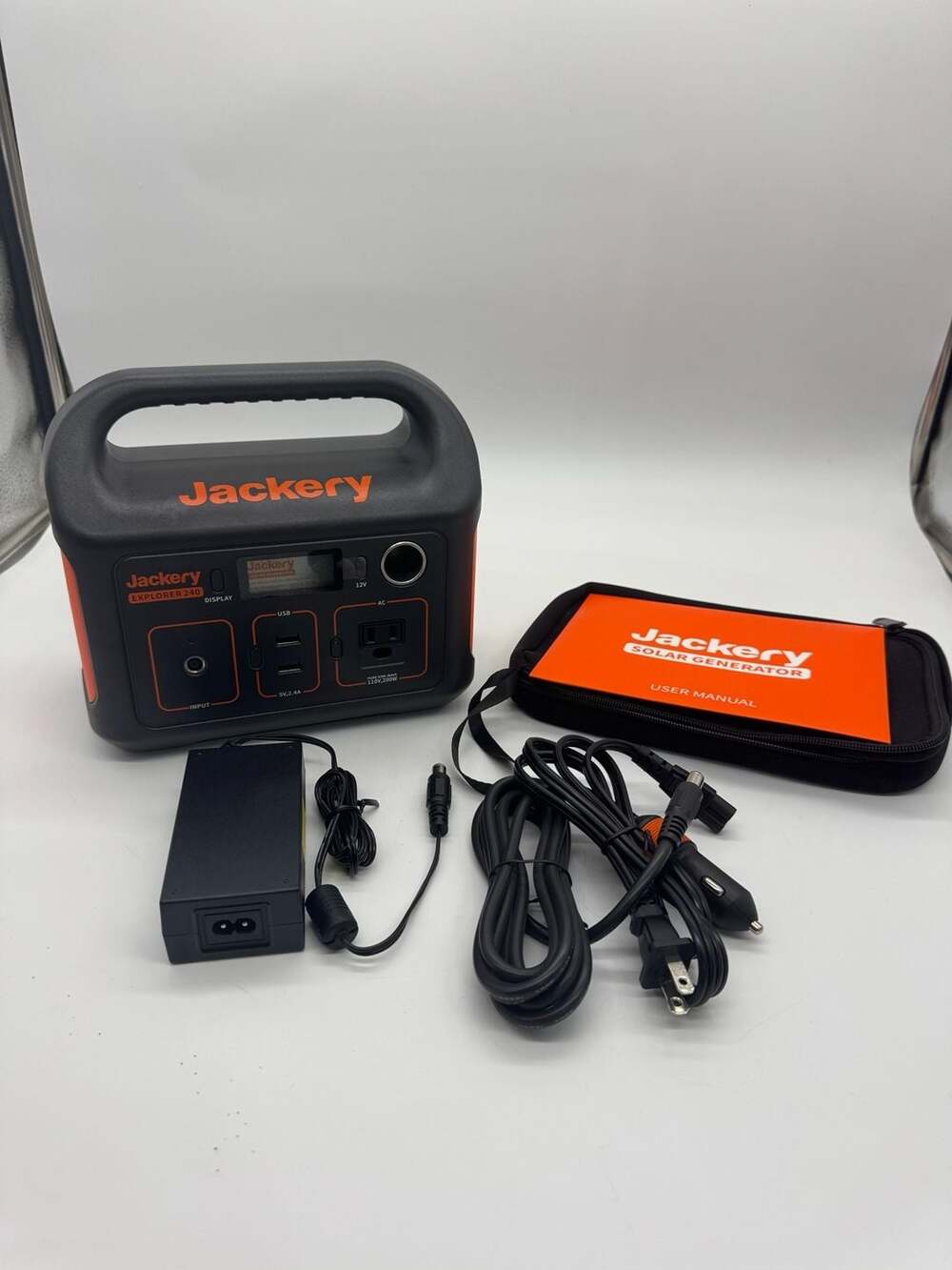 Jackery Explorer 240 Portable Power Station Open Box - Never used